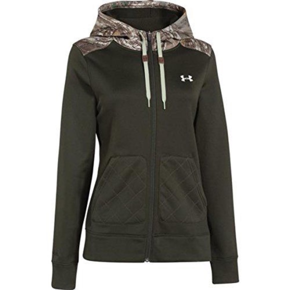 under armour women's full zip hoodie tops